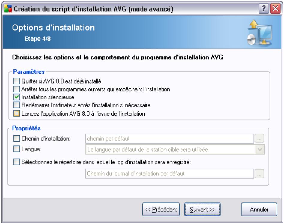AVG 8.5 INTERNET SECURITY NETWORK EDITION - Création du script d'installation d'avg - 4