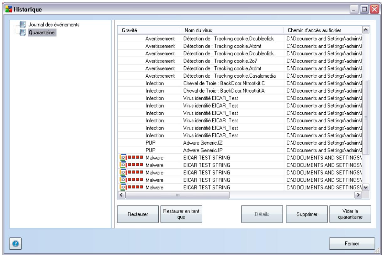 AVG 9 ANTI-VIRUS PLUS PARE-FEU - Onglet informations - 1