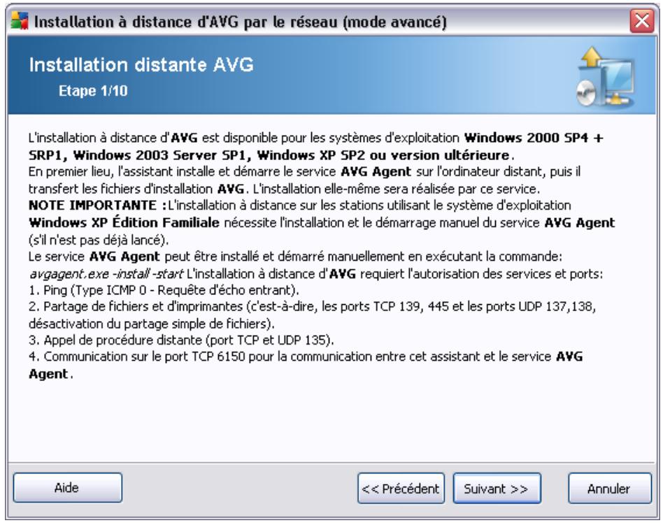 AVG 9.0 ANTI-VIRUS EDITION ENTREPRISE - Installation réseau à distance - 1