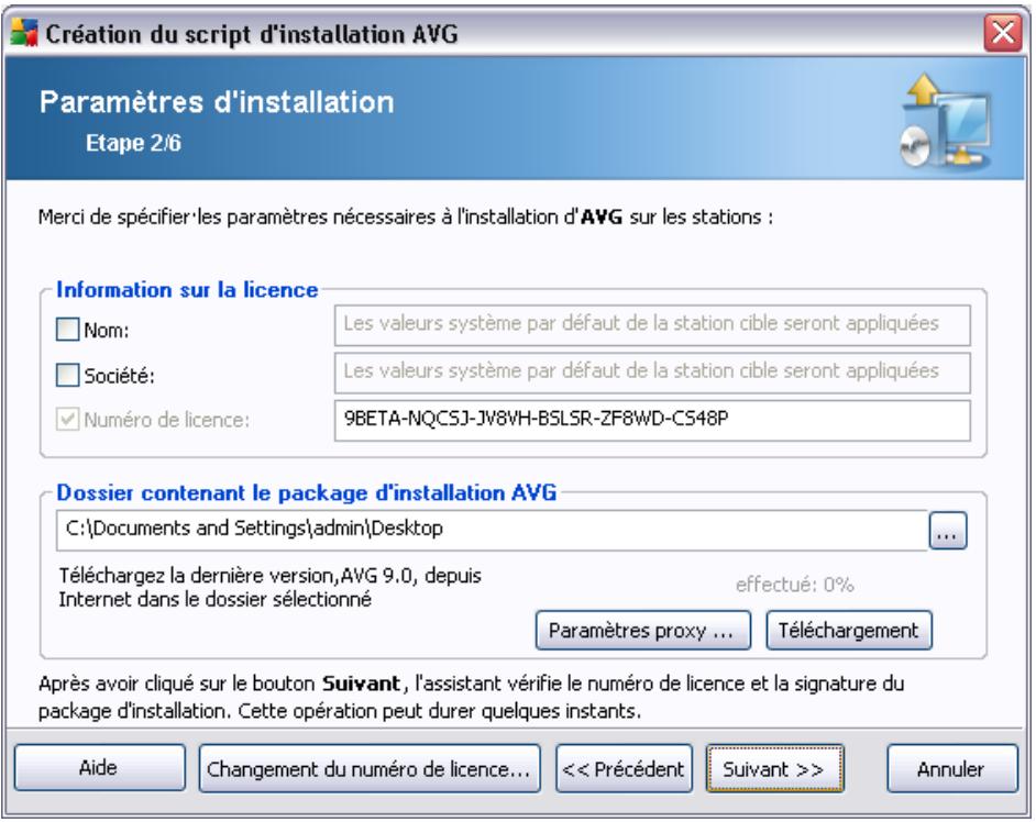 AVG 9.0 INTERNET SECURITY BUSINESS EDITION - Création du script d'installation d'avg - 2