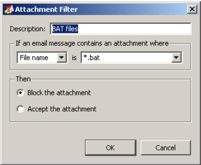 AVG EDITION SERVEUR DE MAIL 9.0 - Filtrage des pièces jointes - 2