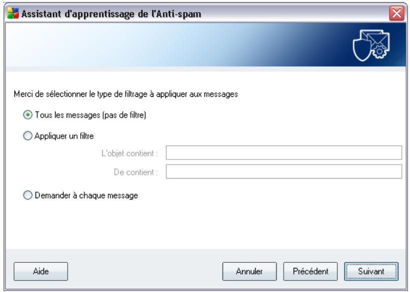 AVG EDITION SERVEUR DE MAIL 9.0 - Options de filtrage des messages - 1