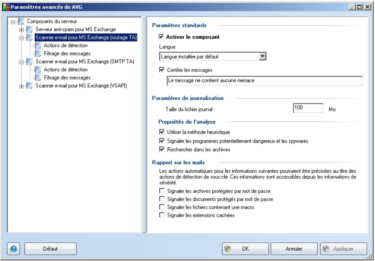 AVG EDITION SERVEUR DE MAIL 9.0 - Scanner e-mail pour MS exchange (TA de routage) - 1