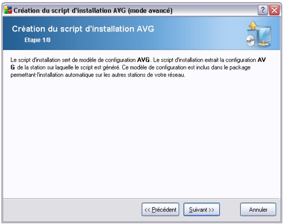 AVG INTERNET SECURITY NETWORK EDITION - Création du script d'installation d'avg - 1