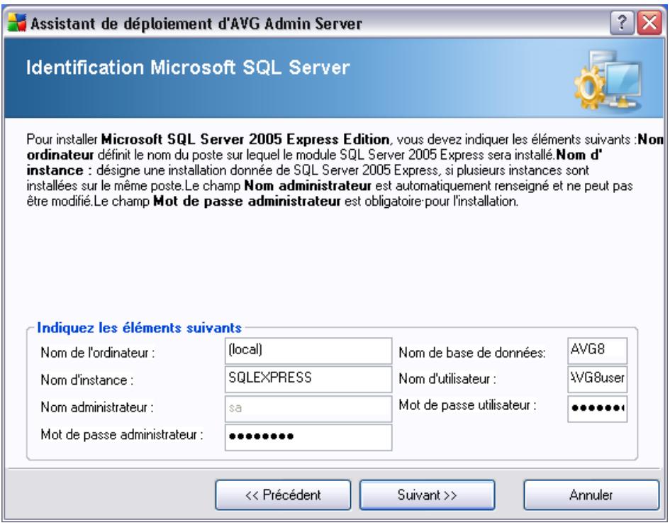 AVG INTERNET SECURITY NETWORK EDITION - MS SQL server 2005 express edition - 2