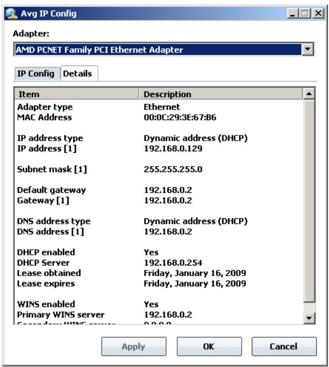 AVG RESCUE CD - Details tab - 1