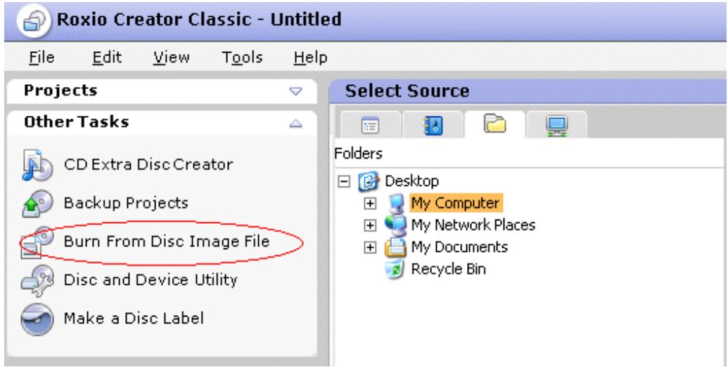 AVG RESCUE CD - b) Roxio Easy Media Creator 8 - 1