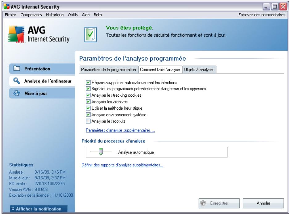 AVG INTERNET SECURITY 9 - Comment faire l'analyse - 1