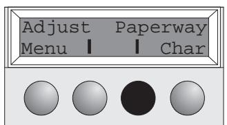 TALLY T2130 - From single sheet to fanfold paper mode - 3