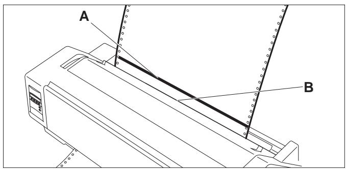 TALLY T2130 - > Impostazione della posizione della prima riga di stampa (TOF) - 8