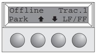 TALLY T2130 - Abreißposition einstellen - 1