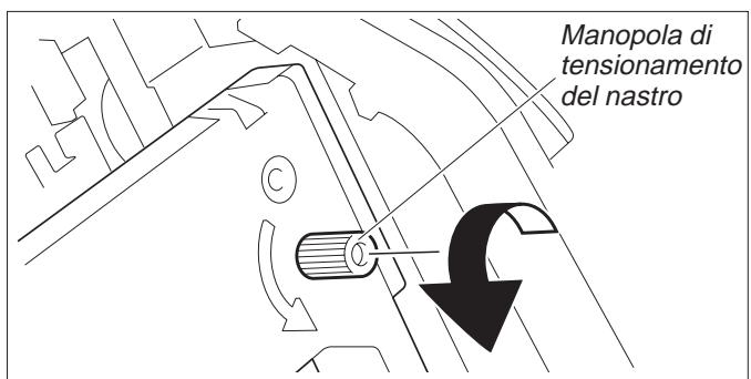 TALLY T2130 - Sostituzione della cartuccia nastro - 8