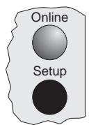 TALLY T2130 - Setting the first printing line (TOF) - 3