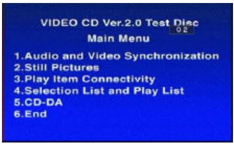 VIETA DVD-4 - Cuando aparece un menu en la pantalla de TV. - 2