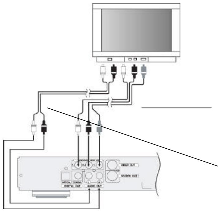 VIETA DVD-4 - Conexión de video por componentes (480i/480p). - 1