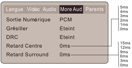 VIETA DVD-45 - Configuration du menu Audio suite - 2