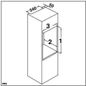 BORETTI BR122 - Attention: veillez à ne pas obstruer les ouvertures de ventilation. - 2