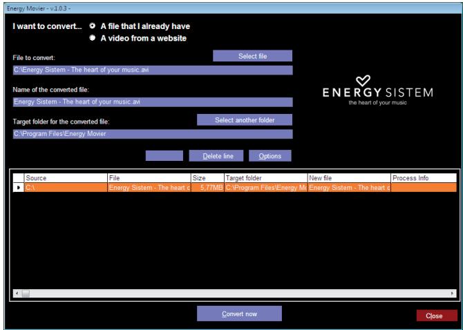 ENERGY SISTEM ENERGY 5020 - ENERGY MOVIER:CREATING AVI VIDEOS - 1