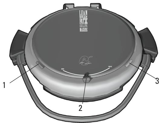 GEORGE FOREMAN GRP106BPG - Product may vary slightly from what is illustrated. - 2