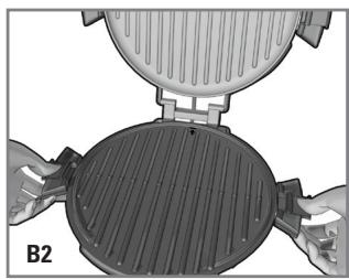 GEORGE FOREMAN GRP106BPG - ATTACH GRILL PLATES - 2