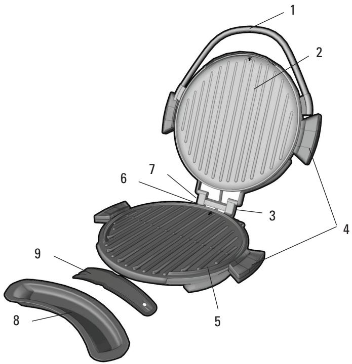 GEORGE FOREMAN GRP106BPG - TORNILLO DE SEGURIDAD - 1