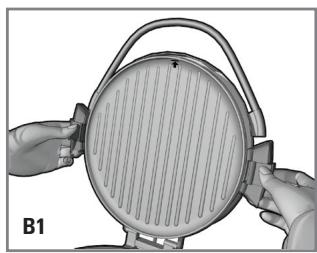 GEORGE FOREMAN GRP106BPG - ATTACH GRILL PLATES - 1