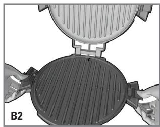 GEORGE FOREMAN GRP106BPG - COLOCACION DE LAS PLACAS PARA ASAR - 2