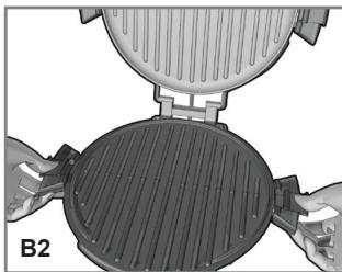 GEORGE FOREMAN GRP106QPGR4CAN - ATTACH GRILL PLATES - 2