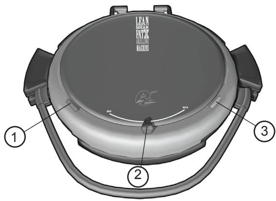 GEORGE FOREMAN GRP106QPGR4CAN - Le produit peut différer légèrement de celui illustré. - 2