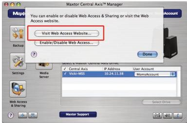 MAXTOR CENTRAL AXIS BUSINESS - Skapa sett Seagate Global Access-konto: - 1