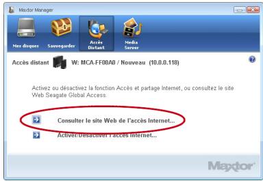 MAXTOR CENTRAL AXIS BUSINESS - Création d'un compte - 1