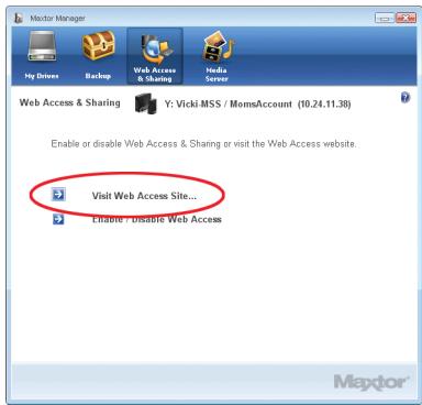 MAXTOR CENTRAL AXIS BUSINESS - Zo staat u een Seagate Global Access-account aan: - 1