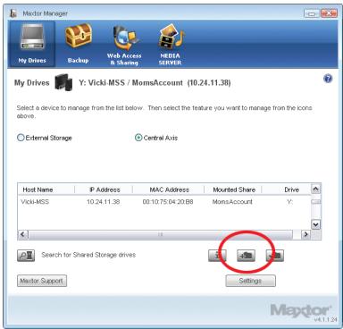 MAXTOR CENTRAL AXIS BUSINESS - Zostelt u een Central Axisgebruikersaccount in: - 1