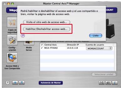 MAXTOR CENTRAL AXIS BUSINESS - Global Access y Central Axis: - 1