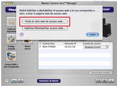 MAXTOR CENTRAL AXIS BUSINESS - Cree una cuenta de Seagate Global Access: - 1