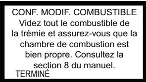 QUADRA FIRE MTV-AE-CE-MBK - Choix du type de combustible - 4