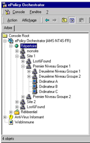 MCAFEE EPOLICY ORCHESTRATOR 2.0 - Noeuds - 1