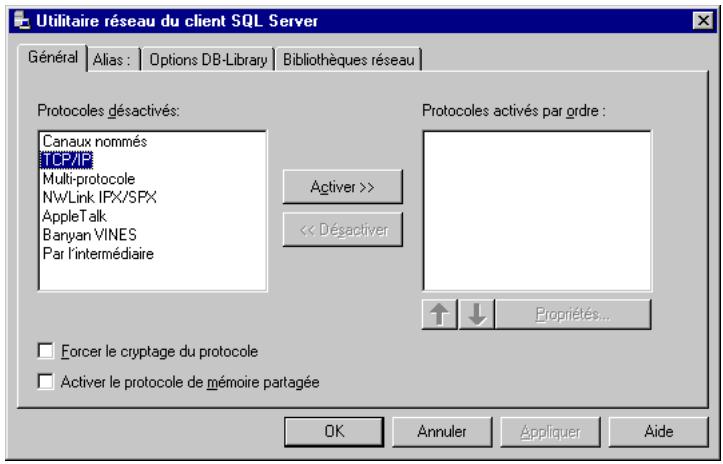 MCAFEE EPOLICY ORCHESTRATOR 2.0 - Pour modifier le protocole de connexion du serveur : - 1