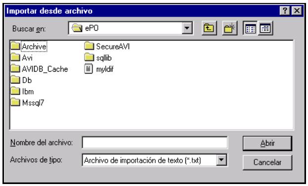 MCAFEE EPOLICY ORCHESTRATOR 2.0 - Pour importer des fichiers : - 1