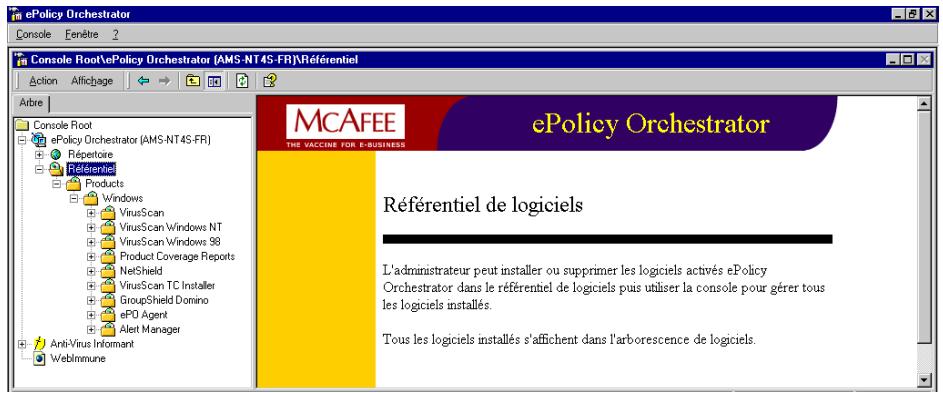 MCAFEE EPOLICY ORCHESTRATOR 2.0 - Référentiel - 1