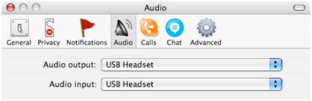 MIGLIA DIALOG PLUS - Configuration des entrées/sorties audio pour Skype - 1