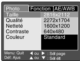 MINOX DC-6311 - Régler la Résolution et la Qualité d'Image - 1