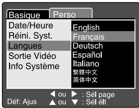 MINOX DC-6311 - Choisir la langue - 2