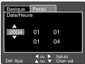 MINOX DC-6311 - Paramétrer la Date et l'Heure - 3