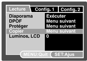 MINOX DC 1011 - Copier des fichiers depuis la mémoire interne sur une carte mémoire - 1
