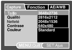MINOX DC 1011 - Régler la résolution et la qualité d'image - 2