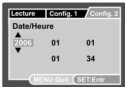 MINOX DC 1011 - Définir la date et l'heure - 3