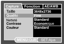 MINOX DC 1011 - Régler la résolution et la qualité d'image - 3
