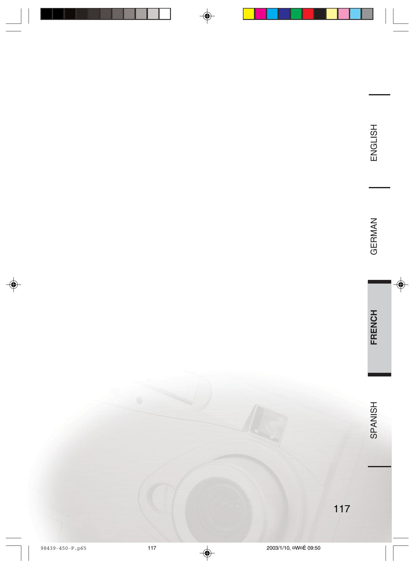 MINOX DC 4011 - Messages d'Avertissement - 1