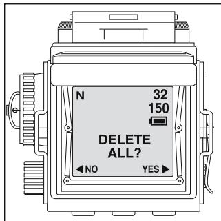 MINOX DCC ROLLEIFLEX AF 5.0 - Löschen eines einzelnen Bildes - 3